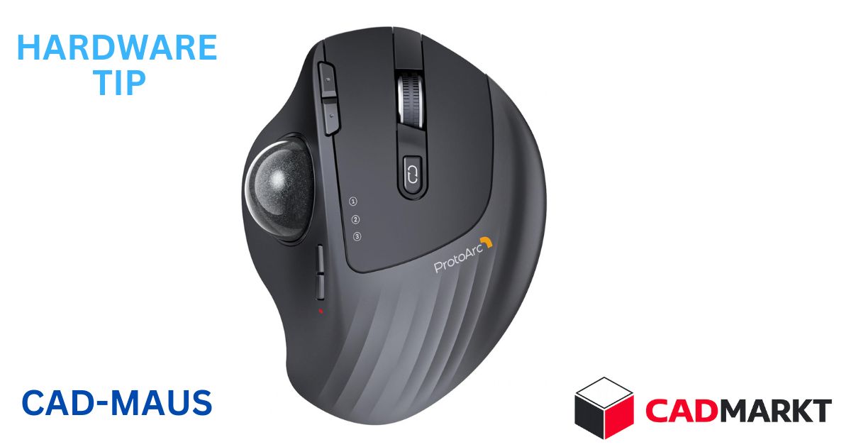 Infos ProtoArc EM01 NL Trackball Maus - Infos + Details und Bestellung