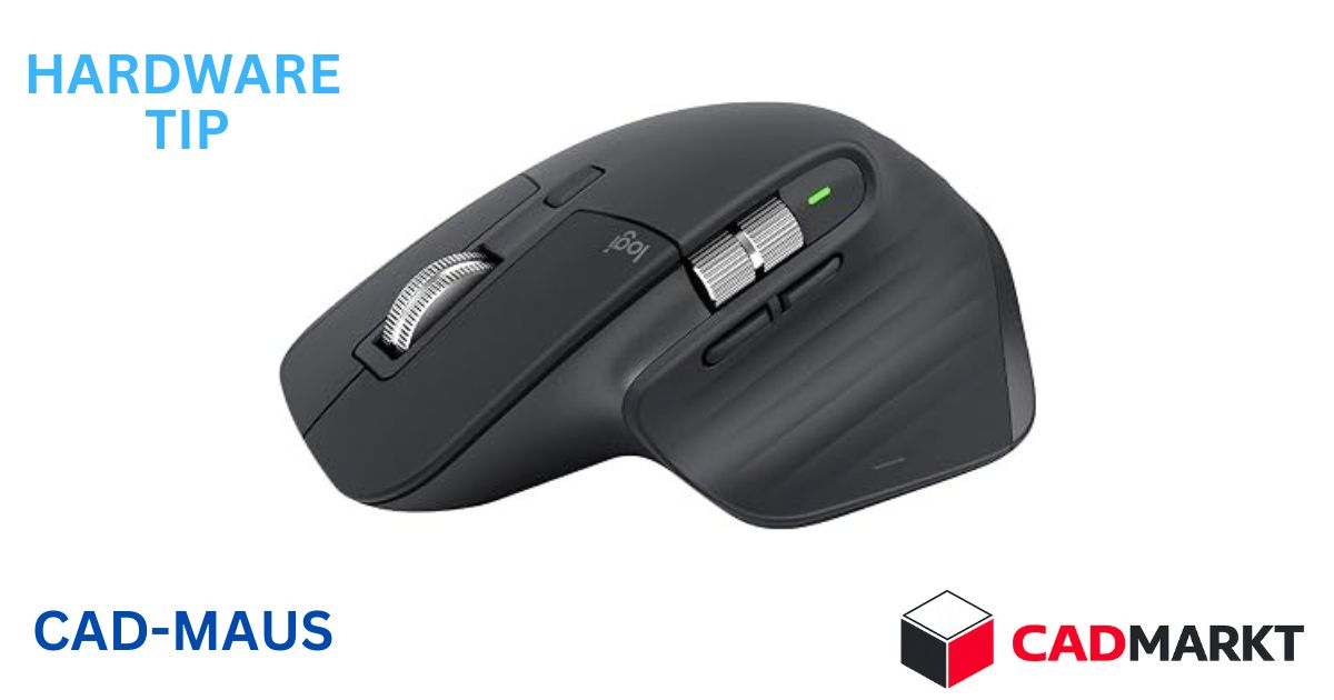 Logitech MX Master 3S - die perfekte CAD-Maus