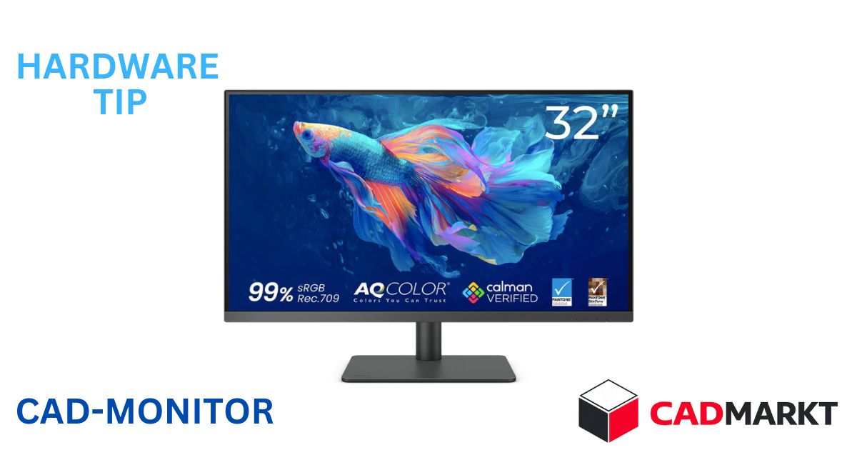 BenQ PD3205U - 4K 32"Monitor für CAD-User und Grafiker