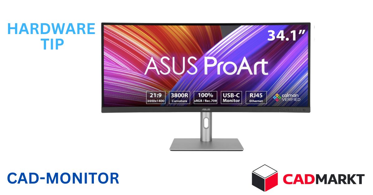 ASUS ProArt PA34VCNV - CAD-Monitor CADMARKT