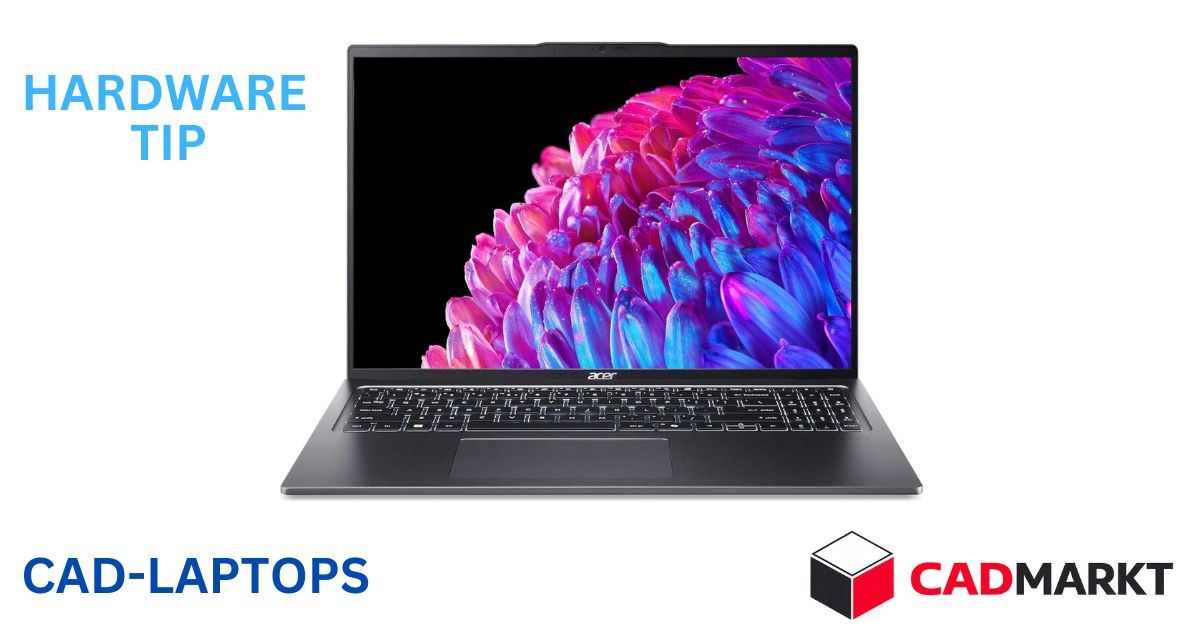 Acer Swift Go 16 OLED - CAD-Laptop