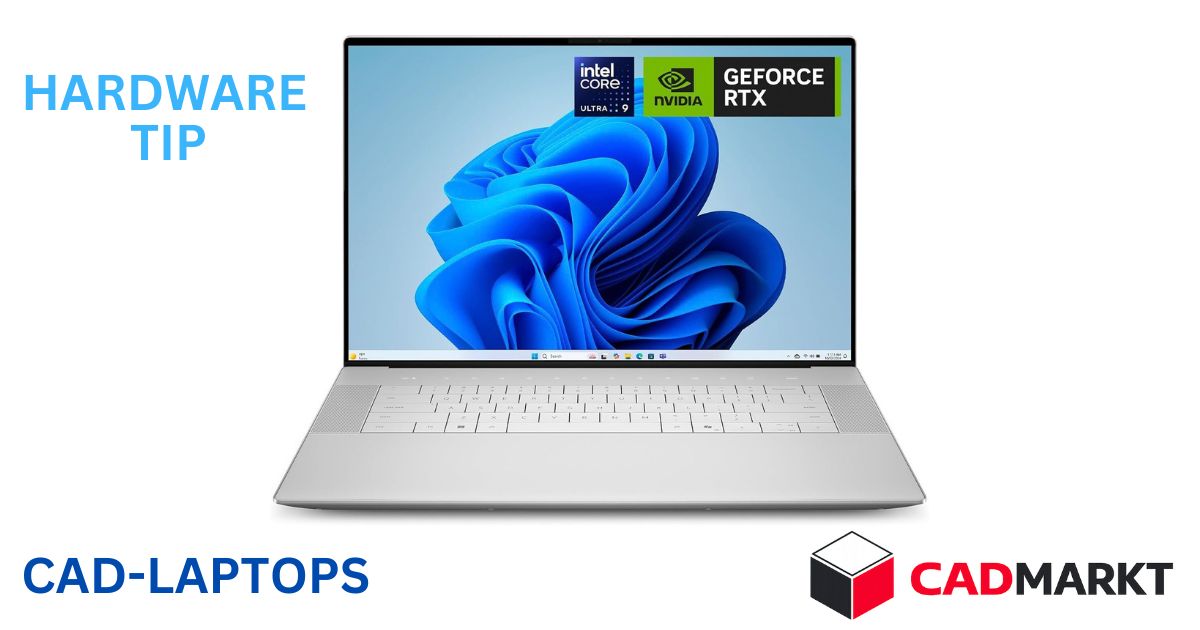 XPS 16 Laptop - Intel Core Ultra 9 285H, RTX 5070 - CAD-Laptop CADMARKT