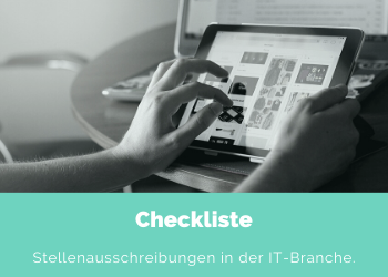 Stellenausschreibungen in der IT-Branche