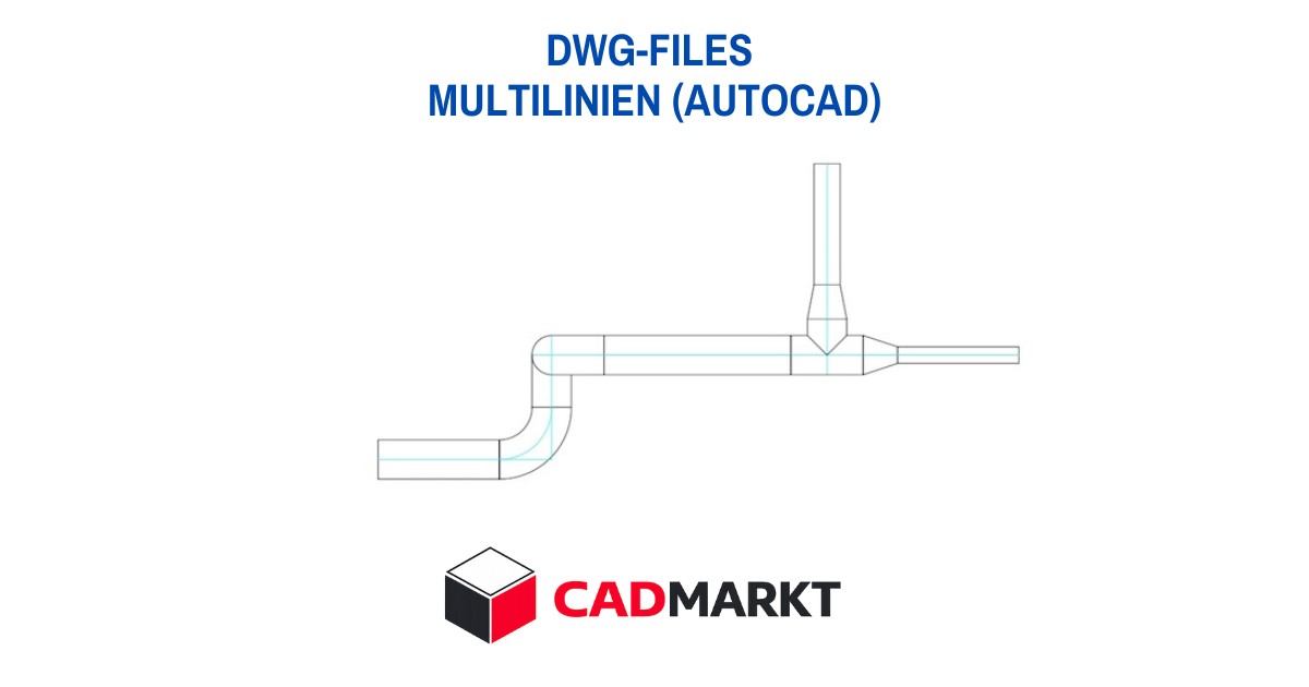 Rohre als Multilinien - CAD-Daten für die effiziente Planung
