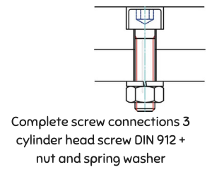 Complete screw connections