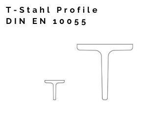DIN EN 10025 T-Profile