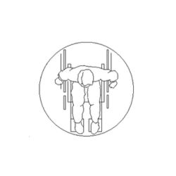 Umkreis Rollstuhlfahrer - 2D-Block AutoCAD - CADMARKT