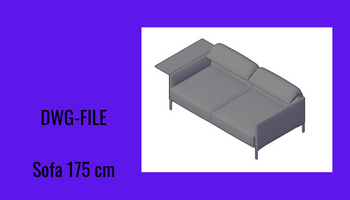 Sofa 175 cm