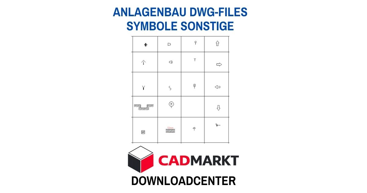 R+I Symbole Anlagenbau - Sonstiges 2D-Block Format: DWG