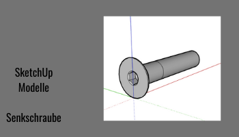 Senkschrauben mit Innensechskant