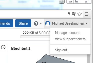 Onshape Einstellungen 3